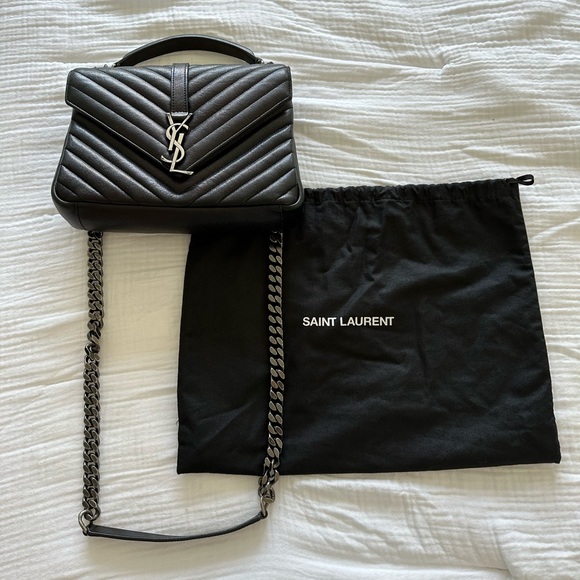 Saint Laurent Classic Medium Collége Monogram Black - Picture 4 of 8